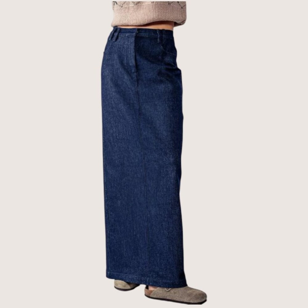 NWT Urban Daizy Maxi Denim‎ Skirt